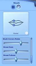 sims 4 breast size slider