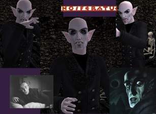 Mod The Sims - Max Schreck as Nosferatu