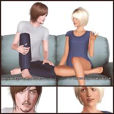 sims 3 couple poses on couch