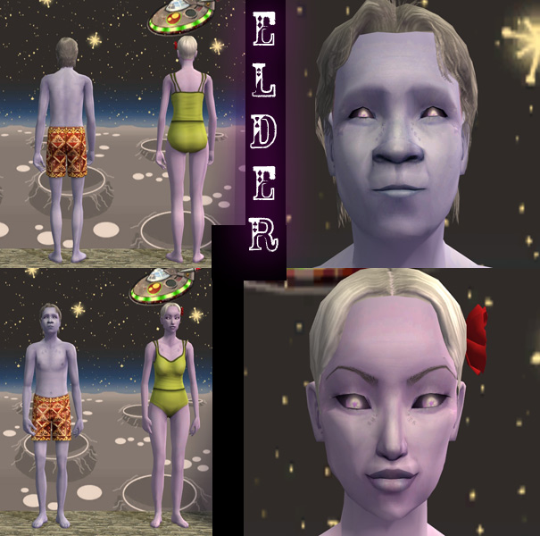 Mod The Sims - Astral Skinjection - Transforming Purple ...