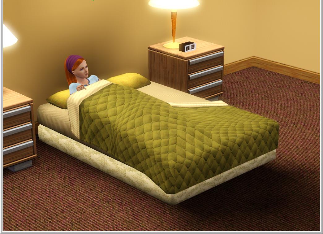 sims 3 mattress bed