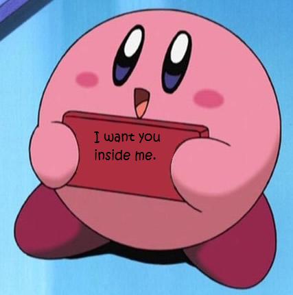 kirby i want you inside me
