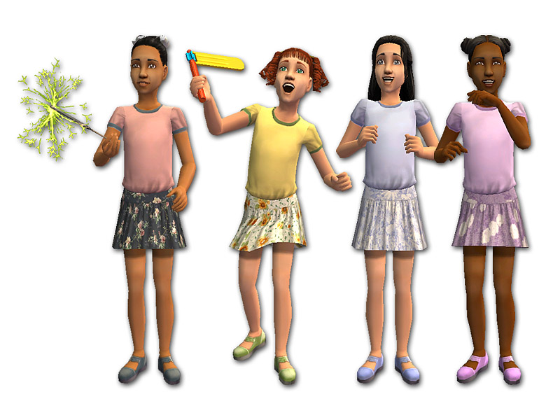 одежда - The Sims 2. Детская одежда: для девочек. - Страница 16 MTS2_fakepeeps7_777683_topskirtshoes01