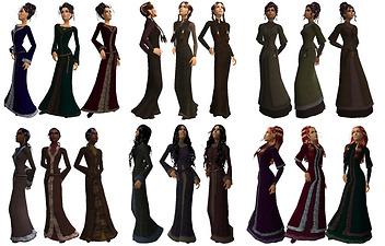 sims medieval downloads clothes