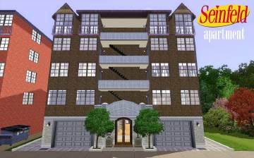 Mod The Sims Seinfeld Apartment Building X