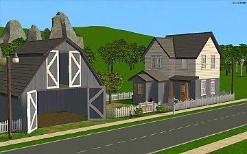 sims 4 modern farmhouse download