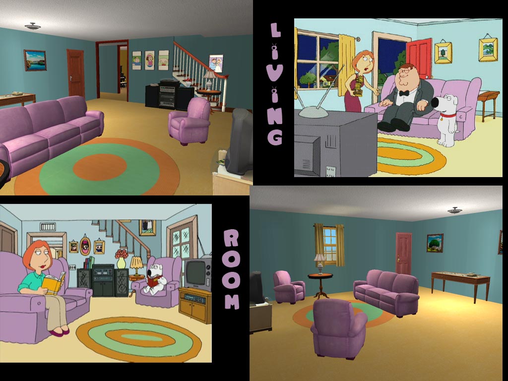 Family guy house layout Family guy house layout
