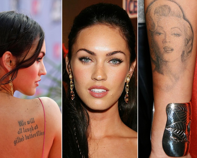 megan fox tattoos marilyn. Well meagan fox