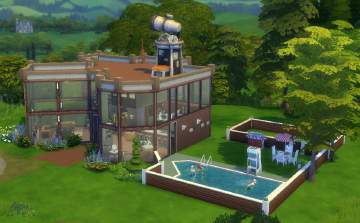 Sims 3 Eight Bedroom House