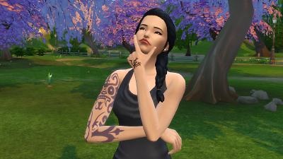 Mod The Sims - Mark of the Outsider - Dishonored Tattoo