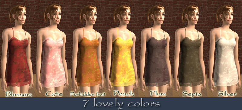 NightGowns Colors jpg