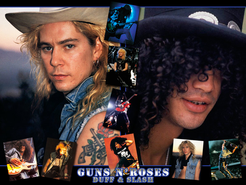guns n roses wallpaper. Guns n Roses Duff and Slash 29