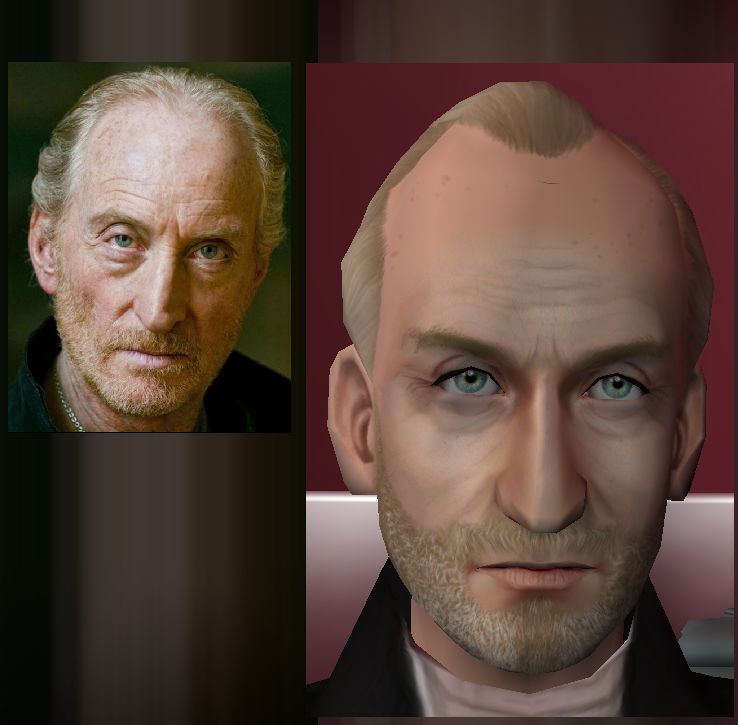 Mod The Sims Tywin Lannister Hair