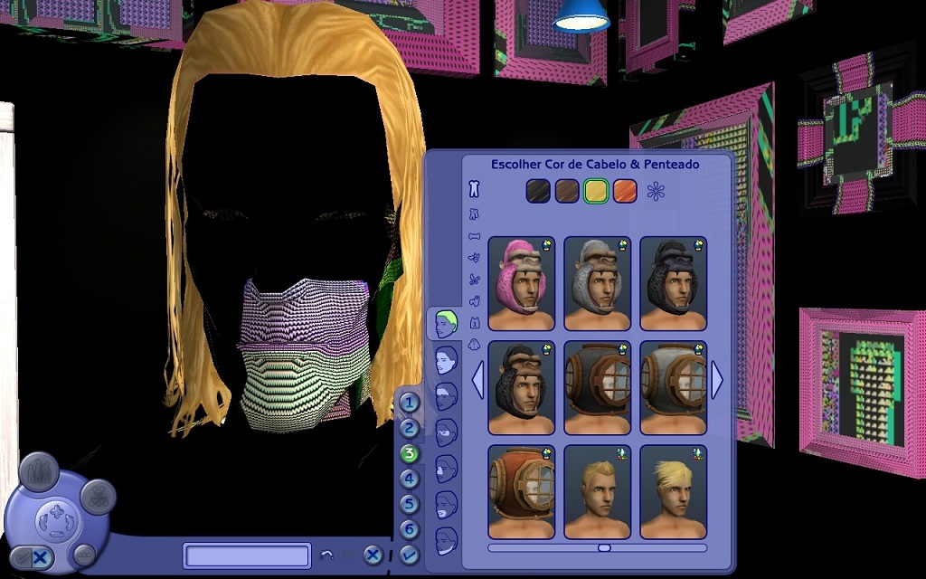 Mod The Sims Weird graphics glitches on CAS