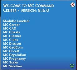 sims mc command center
