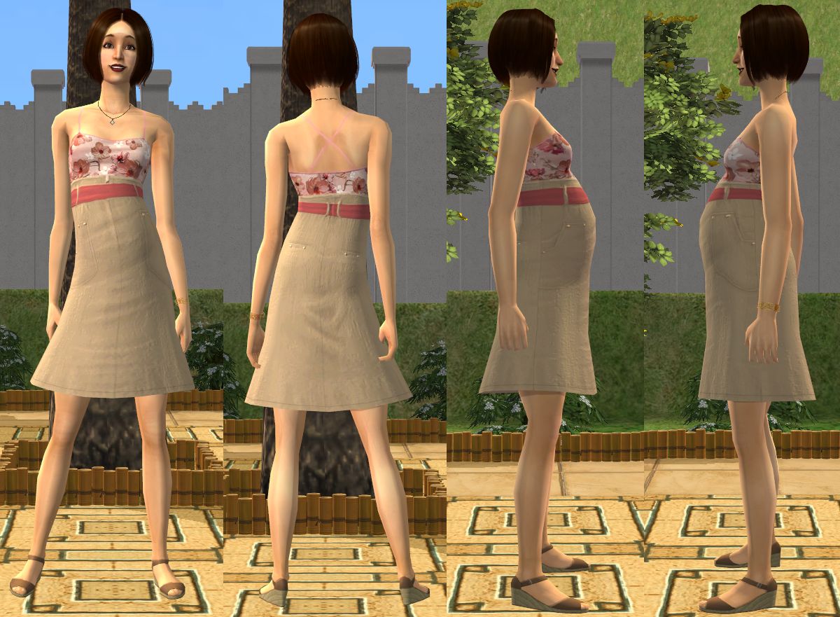 Mod The Sims Strut Your Stuff SundressesUpdate T