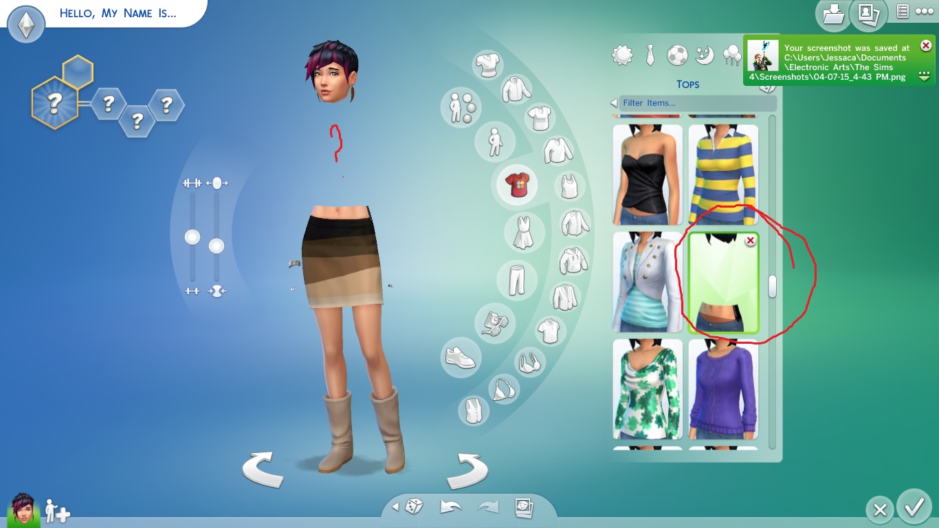 Mod The Sims Custom Content not showing properly