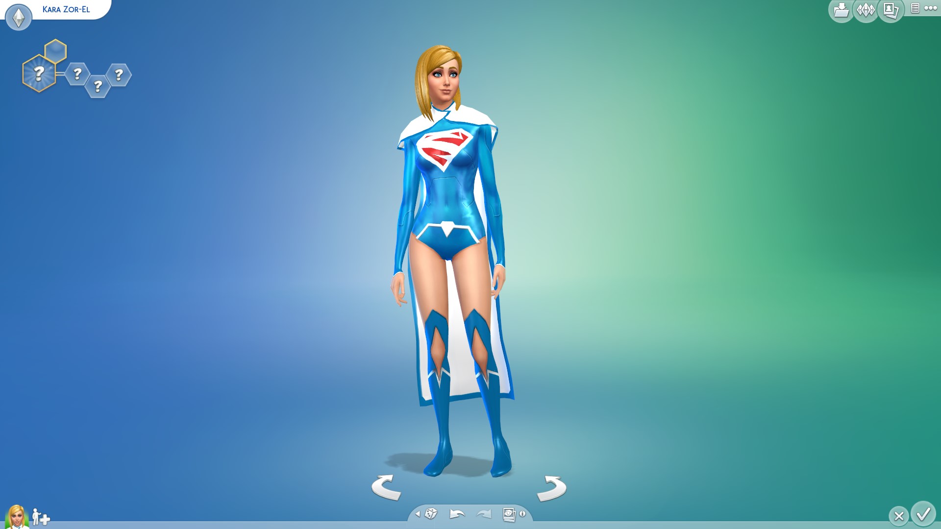Mod The Sims - Supergirl 52 Non-Metallic