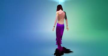 Mod The Sims Island Living Galaxy Mermaid Tail Recolor