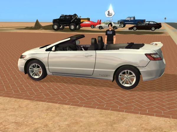 Honda civic coupe convertible #3