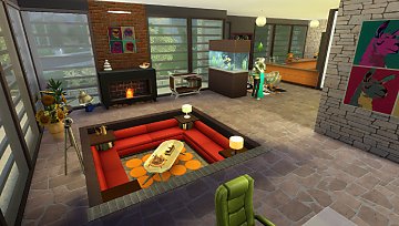 Mod The Sims The Conversation Pit No Cc