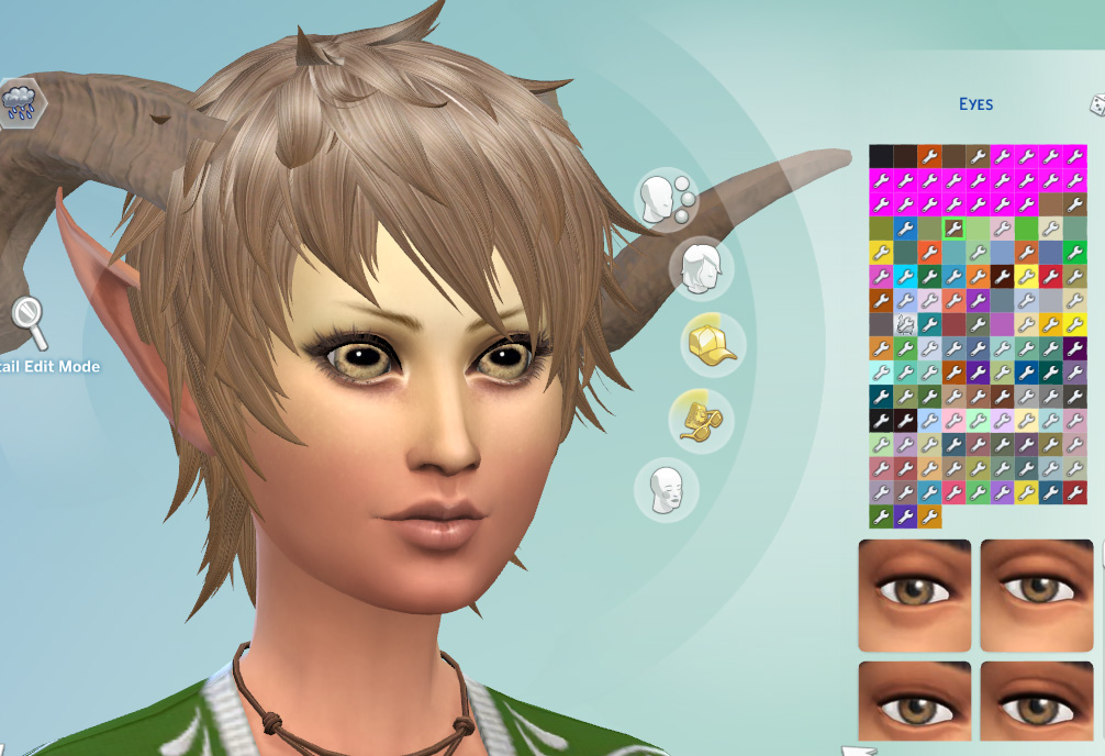 change eye color sims 4