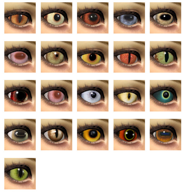 sims 4 eye colors not showing