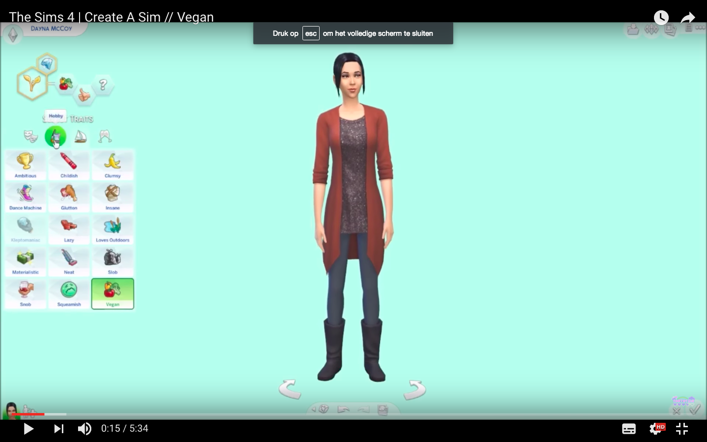Mod The Sims Vegan Mod
