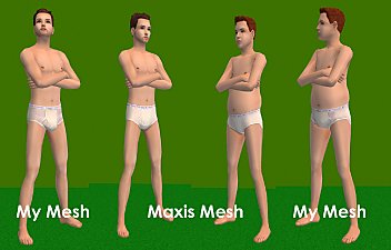 Mod The Sims - Underwear