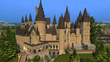 Mod The Sims NO CC Hogwarts High School