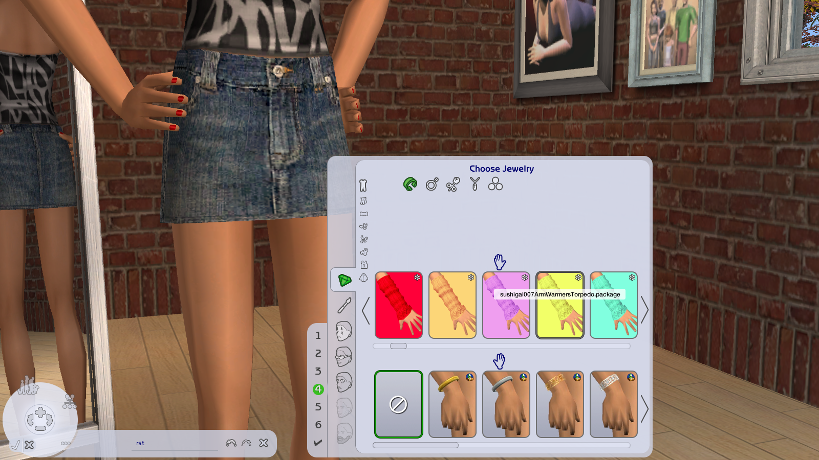 Mod The Sims How to change the thumbnails of accessoires in the CAS