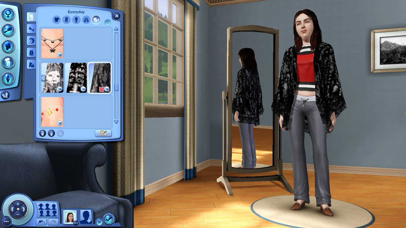 Mod The Sims WCIF Cardigan Accessory?