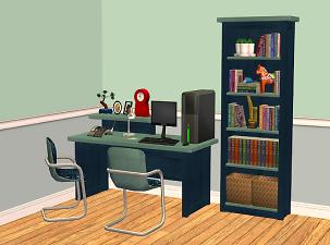 Mod The Sims - Smallhouse Models Office Set