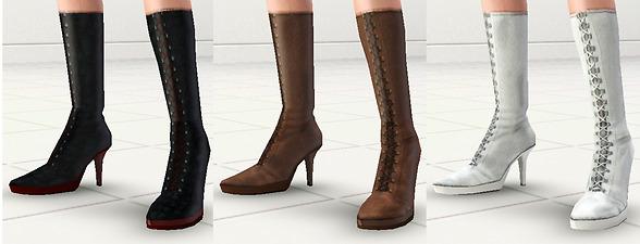 Mod The Sims - Boots for Boys (UPDATED)