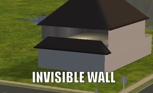 Mod The Sims Problem Roof Bleeds Through Walls
