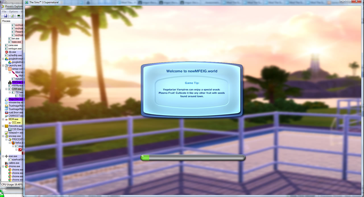 Mod The Sims CAW and unable to start gameservice initialization