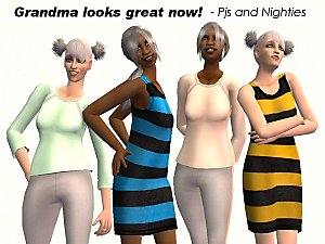Grandma pjs store dress