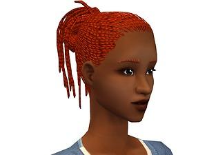 Mod The Sims - Maxis Match Retexture of Nouk's Happy Braids Mesh