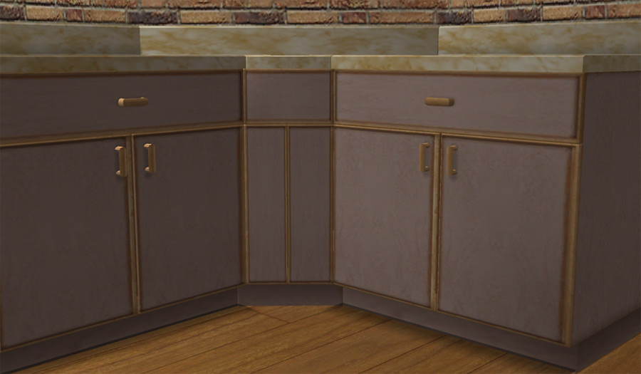 Mod The Sims Diagonal Dummy Counter