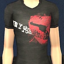 Mod The Sims - My Chemical Romance shirts - Teen Male