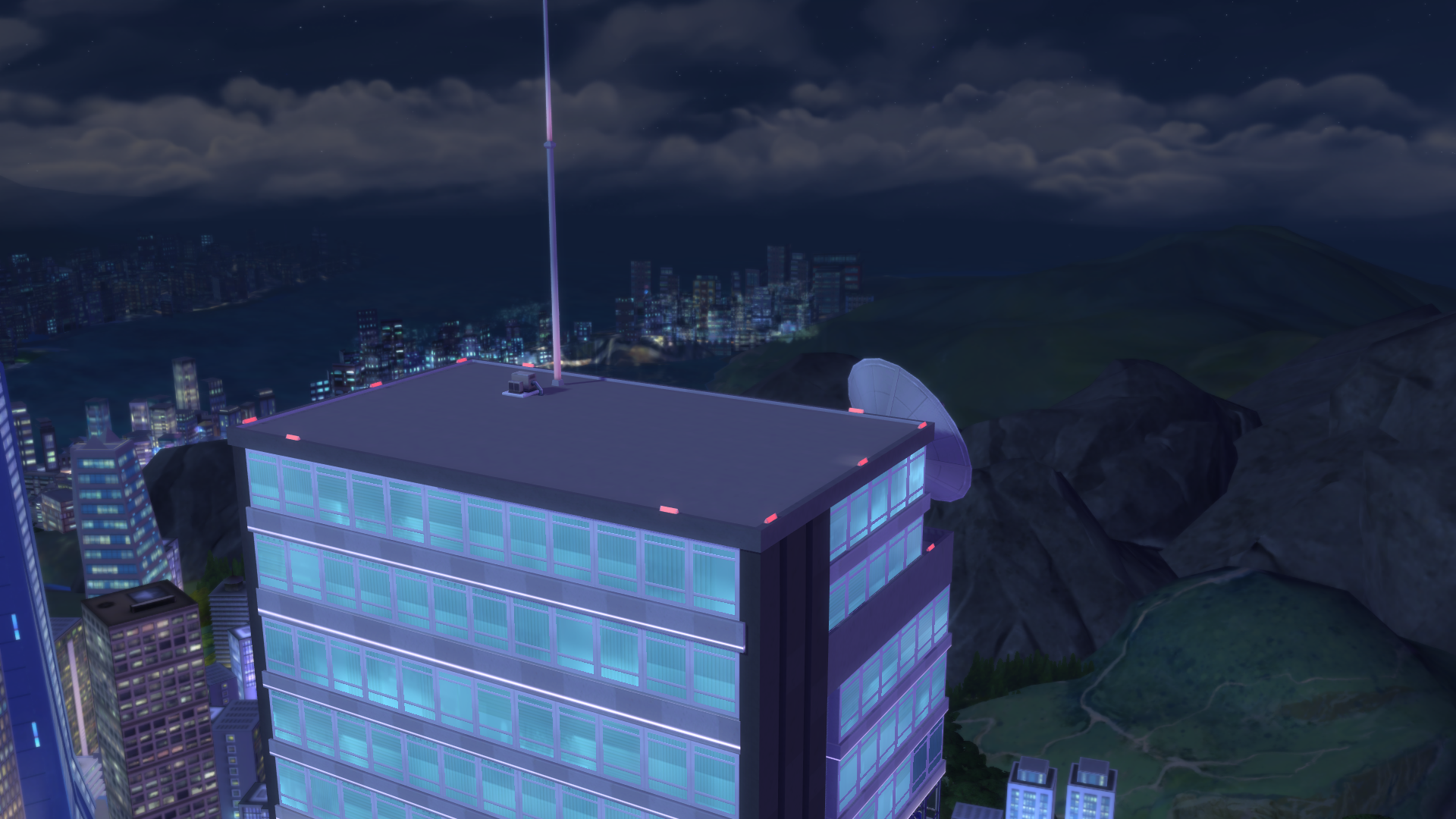 Mod The Sims WCIF Skyscraper Air Traffic Warning Lights mod-the-sims-wcif-skyscraper-air-traffic-warning-lights