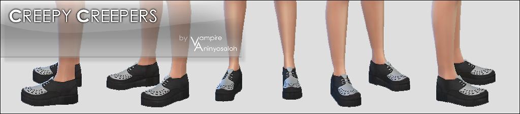 Mod The Sims Creepy Creepers 5 colors