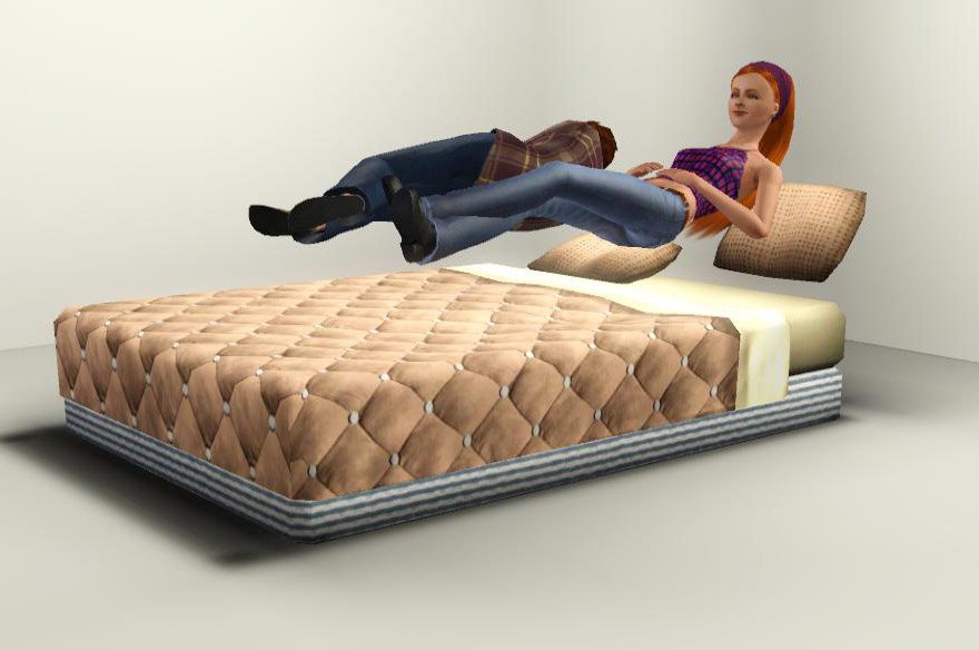 Mod The Sims Fixed Sims Floating Above Lower Height Beds