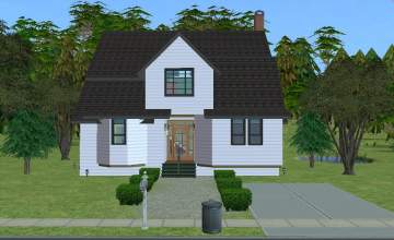 Mod The Sims - Swan House from Twilight - Furnished and Unfurnished