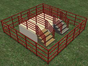 Mod The Sims - Stairs, Balustrade, Fence & Gate Recolours