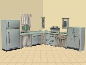 Mod The Sims - BB's Shakerlicious Kitchen Appliance Recolours
