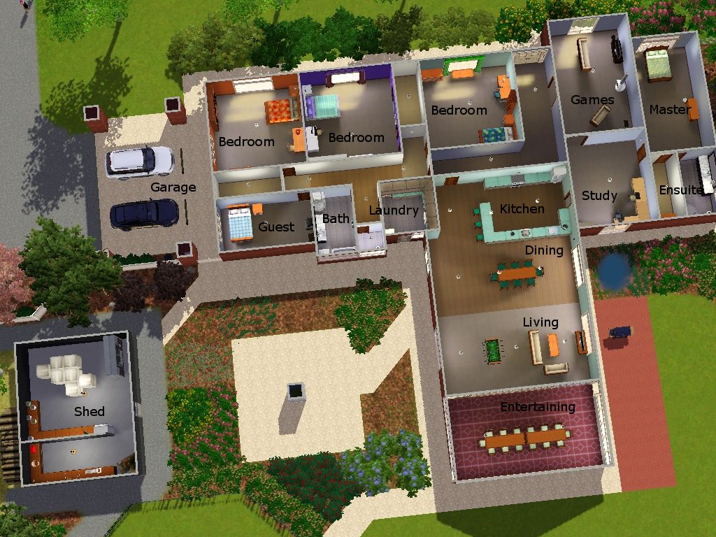 Mod The Sims My Real Life House In Sims 3