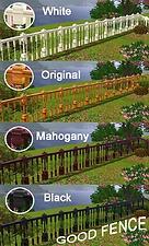 Mod The Sims - 2 hidden fences for the fence category - 