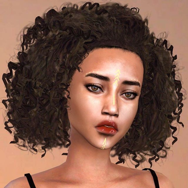 Mod The Sims Wcif Curly Hair