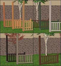 Mod The Sims - Modular Stairs, Fence, Gate & Column Add- Ons